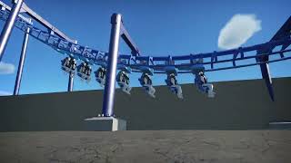 INfusion  Blackpool Pleasure Beach  On amp Off POV  Planet Coaster [upl. by Eidnac377]