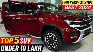 Top 5 SUV Under 10 Lakh in India 2024  Best SUV Under 10 Lakh In India [upl. by Culver938]