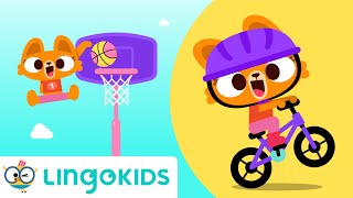 EXERCISE SONG 🤸🎶  Songs for kids  Lingokids [upl. by Yoshi]