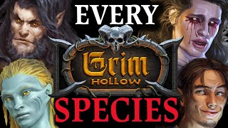 EVERY Grim Hollow Species Explained for DnD 5e [upl. by Eninej2]