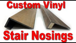 Custom vinyl stair nosings [upl. by Zita]