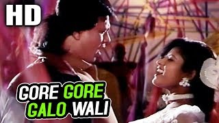 Gore Gore Galo Wali  Abhijeet Poornima  Hatyara 1998 Songs  Mithun Chakraborty [upl. by Avilla]