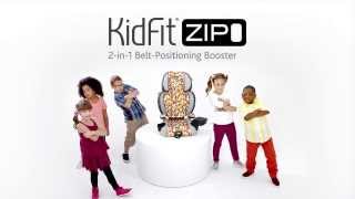 Chicco KidFit Zip 2in1 BeltPositioning Booster [upl. by Ahsets]