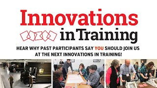 Innovations in Training Why Come What You Will Get [upl. by Fleurette]