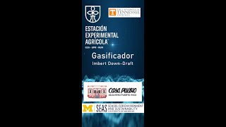 Producción de Electricidad con un Gasificador Imbert DownDraft [upl. by Tterraj306]