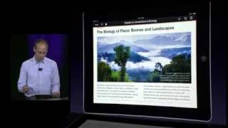 iBooks 2 demo by Roger Rosner at Apple Education Event Jan 19 2012 [upl. by Sayers]