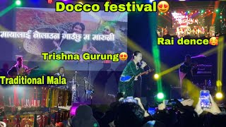 TrishnaGurung live concert at Gorkha Docco music festival😍lakhimpur [upl. by Aicercul]