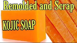 KOJIC SOAP  Branded Remolded and Scrap Whitening Soap [upl. by Lemuela]