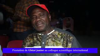 UAC  COLLOQUE SCIENTIFIQUE INTER ALPHABETISATION DEVELOPPEMENT DURABLE  Prestation GBEZE JUNIOR [upl. by Perce]