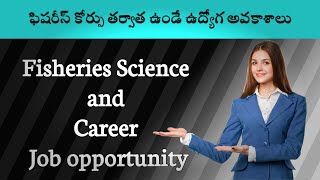 Fisheries Science Career and Job Opportunities [upl. by Koppel]