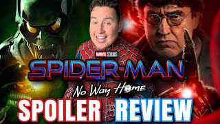 SpiderMan No Way Home SPOILER REVIEW Easter Eggs amp Post Credits Explained [upl. by Nasho]