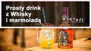 Prosty drink z whisky  Whisky Marmolade Fizz  koktajlTV [upl. by Schwinn4]