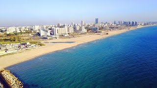 נמל אשדוד מהרחפן Isreal Ashdod port  Mavic pro [upl. by Bibah230]