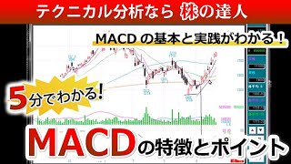 5分でわかる！MACDの特徴とポイント [upl. by Parthenia]