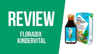 REVIEW Jarabe Floradix Kindervital para niños con calcio y vitamina D  DosFarma [upl. by Ayotel]