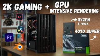 2024  Top Tier GPU Performance Build  INR 115000  Video Editing  Gaming  3D Rendering  தமிழ் [upl. by Dylana]