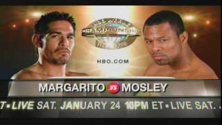 HBO Boxing Archives MargaritoMosley Preview 2009 [upl. by Ahsiaa]