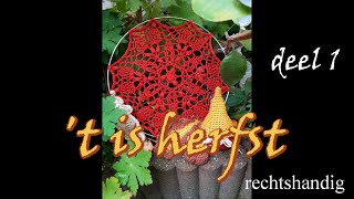 Haken  tutorial 591 t Is herfst deel 1 [upl. by Marja]