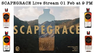 Scapegrace New Zealand Single Malt Whisky Tasting with Mikey Ball LIVE from New Zealand in English [upl. by Farant]