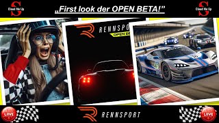 RENNSPORT  First Look der Open Beta [upl. by Retep]