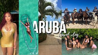 ARUBA TRAVEL VLOG 🏝  2023 Girl’s Trip Birthday Vlog [upl. by Hopper]