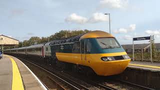 the pines express hst farewell tour Leeds to swanage locomotives no 43007 and 43008 [upl. by Belda]