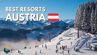 Top 10 Ski Resorts in Austria  202324 [upl. by Llerroj23]