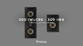 How to install 300 Series 300IWLCR6 amp 300IW6 integration loudspeakers [upl. by Ymrej294]