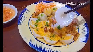 Bánh bèo Huế ngon lắm mà dễ làm lắm ăn với nước mắm pha đặc biệt  Natha Food [upl. by Arymat212]