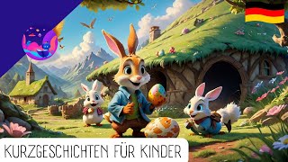 Das Osterabenteuer der verlorenen Ostereier  Kurzgeschichten für Kinder [upl. by Erdnael]