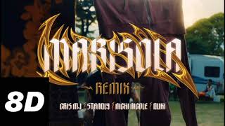 MARISOLA REMIX 8D  CRIS MJ X STANDLY X NICKI NICOLE X DUKI X STARS MUSIC CHILE [upl. by Anileba101]