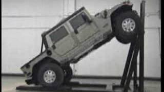 H1 HUMMER CLIMBING NEAR VERTICAL WALL  EXTREME HUMMER 4WD [upl. by Branscum641]