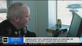 Vigil honoring security officer killed at NH hospital to be held in Concord [upl. by Avlasor]