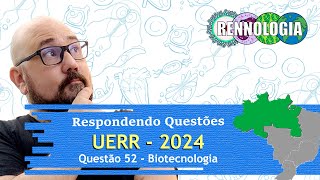 RESOLVENDO QUESTÕES  REGIÃO NORTE  UERR 2024  Questão 50 [upl. by Barnet]