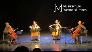 Das vielsaitige Celloquartett 24102024 Blanes Spanien [upl. by Hannavas]