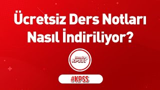 KPSS Genel Yetenek Genel Kültür Ücretsiz PDF Ders Notları Nasıl İndirilir  Hangi KPSS kpss [upl. by Jonati848]