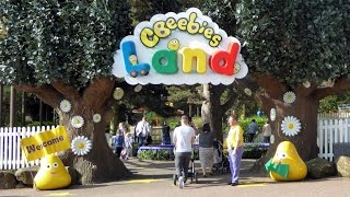 CBeebies Land At Alton Towers with all rides and attractions [upl. by Redep]