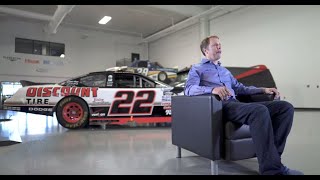 Brad Keselowski breakdown How I came to drive for Roger Penske  NASCAR [upl. by Earehc]