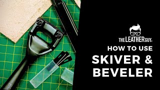 How to Use the Leather Skiver [upl. by Janelle]