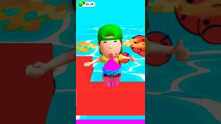 Bakery stack game bakerystack kidsfungame shorts gameplay oddlysatisfying [upl. by Ahsele36]