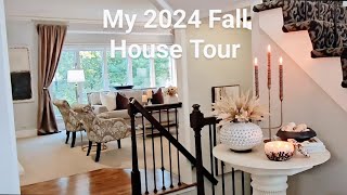 My Fall House Tour 2024 Simple Elegance [upl. by Alemrac]