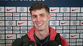 Christian Pulisic PostMatch Interview  USMNT vs Jamaica  November 18 2024 [upl. by Trebo]