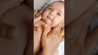 Cute baby massage newborn activity ramvardan adorablebaby shorts babyshorts cute babystyle [upl. by Nocaed]