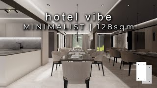 Alveo Verve Residences 3BR  128sqm HotelMinimalist Interior  Ochre by Béton Brut [upl. by Duarte]