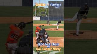 O’s  Yankees⚾️ NYY P Jack Neely vs BAL Connor Norby spring training baseball ⚾️ Life MA2tv [upl. by Ariamat]