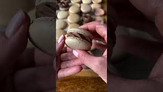 Chocolate and Irish cream macarons [upl. by Eak]