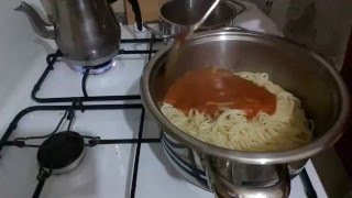 Tereyağlı salçalı spagetti makarna [upl. by Letty]