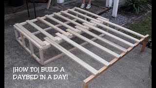 HOW TO BUILD A DAYBED IN A DAY [upl. by Moyers]