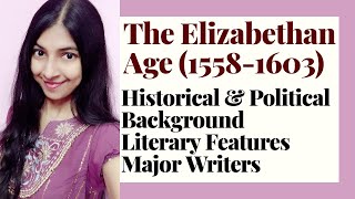 The Elizabethan Age Summary  History of English Literature [upl. by Dorsy]