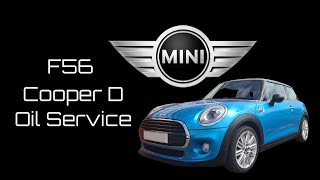 How to do an oil service on your MINI Cooper D F56 3rd generation [upl. by Spain]